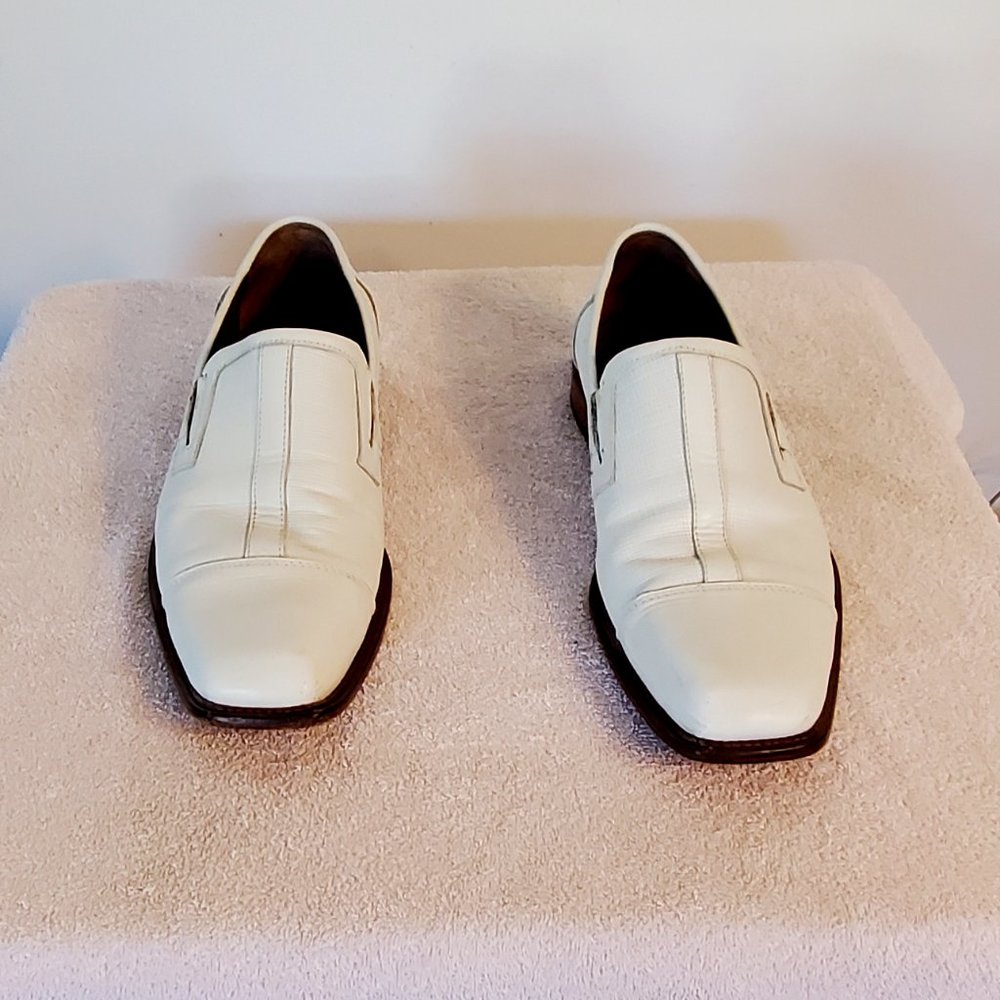 Fratelli Rossetti White leather loafers